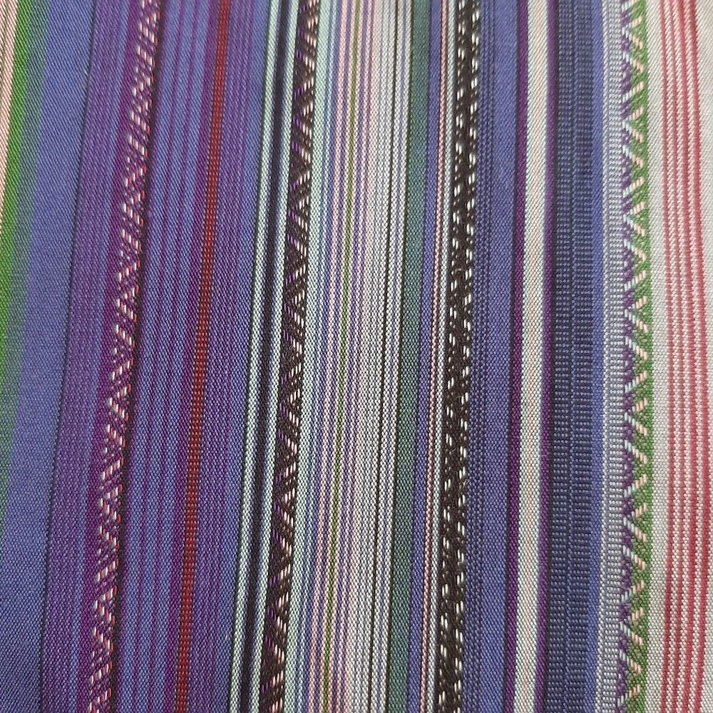 Robert Graham Striped Cotton Flip Cuff Button Front Shirt Size Small NEW - Picture 9 of 9